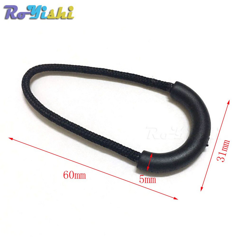 10 бр./опаковка Смесен цвят U-образен шнур, цип, ремък за издърпване, лариат за аксесоари за облекло