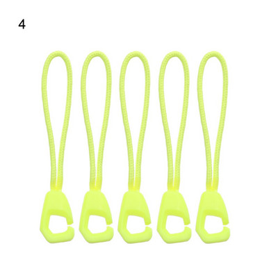 5 Culori Fermoar Trage Extragere Capăt Se potrivește Coarda Tag Fixer Fermoar Snur Lareță Clip de înlocuire Cataramă ruptă Geanta de călătorie Valisă Cort Rucsac