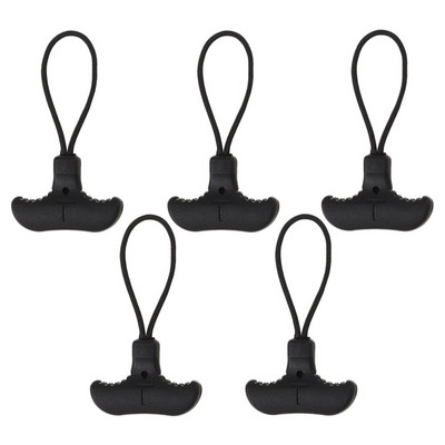 5 Culori Fermoar Trage Extragere Capăt Se potrivește Coarda Tag Fixer Fermoar Snur Lareță Clip de înlocuire Cataramă ruptă Geanta de călătorie Valisă Cort Rucsac