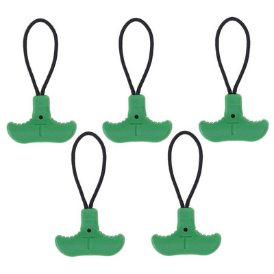 5 Culori Fermoar Trage Extragere Capăt Se potrivește Coarda Tag Fixer Fermoar Snur Lareță Clip de înlocuire Cataramă ruptă Geanta de călătorie Valisă Cort Rucsac