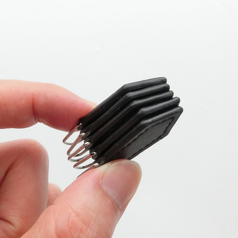 1 tk kunstnahast tõmblukuga liugurid seljakoti rõivatarvikud rihmaga ripatsi nööri jaoks tõmbluku pea DIY rõivaste õmblemine