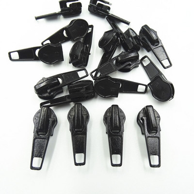 20 värvi nailonrulliga automaatlukuga tõmbluku tõmmits DIY õmblustööriist 5# 20tk