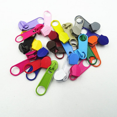 50kom 5# najlonski patentni zatvarač za izvlačenje kauč madrac šator prtljaga crna i bijela duga ploča bez zaključavanja klizač