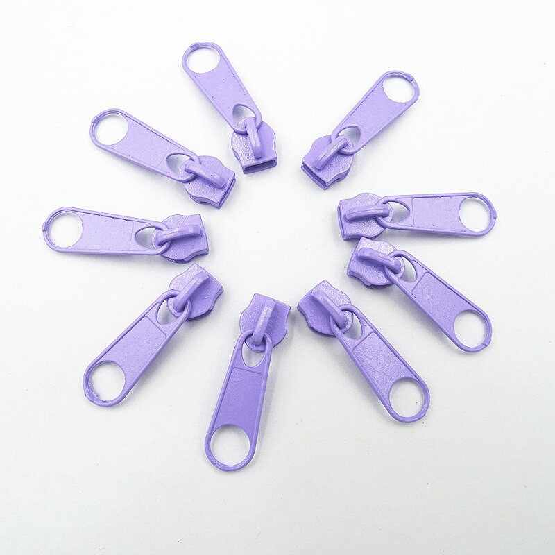 50 ks 5# nylonový zipsový sťahovák na pohovku, matrac, stan, batožinu, čiernobielu dlhú dosku bez zámku