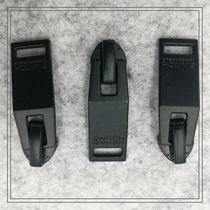 Kovové jazdce na vodotesné zipsy, zips na oblečenie, zipsový zámok na topánky, sada na opravu zipsov s logom na mieru, bunda