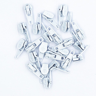 3# 20 spalvų 20vnt nailono ritės automatinio užrakto užtrauktuko traukiklis pasidaryk pats siuvimo įrankis