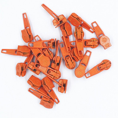 3# 20 spalvų 20vnt nailono ritės automatinio užrakto užtrauktuko traukiklis pasidaryk pats siuvimo įrankis