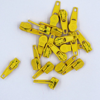 3# 20 spalvų 20vnt nailono ritės automatinio užrakto užtrauktuko traukiklis pasidaryk pats siuvimo įrankis