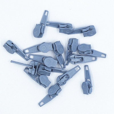 3# 20 spalvų 20vnt nailono ritės automatinio užrakto užtrauktuko traukiklis pasidaryk pats siuvimo įrankis