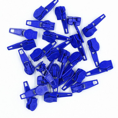 3# 20 spalvų 20vnt nailono ritės automatinio užrakto užtrauktuko traukiklis pasidaryk pats siuvimo įrankis