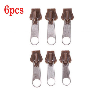 12/6 tk Universaalne Instant Fix tõmbluku paranduskomplekt, tõmbluku libistaja hammastõmblukud, 3 värvi