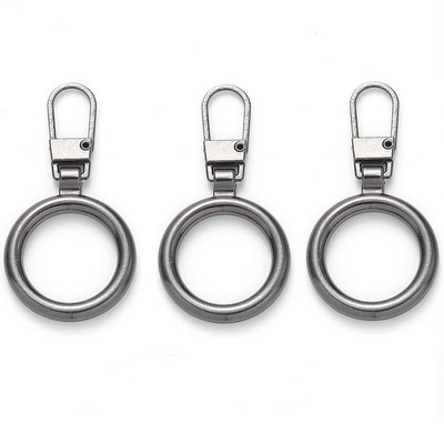 3/6 vnt. Užtrauktuko traukimo keitimas be įrankio, nuimamas stilingas užtrauktuko traukimo skirtukas Užtrauktuko slankiklis traukiamas Fix užtrauktukų remonto rinkinys džinsui