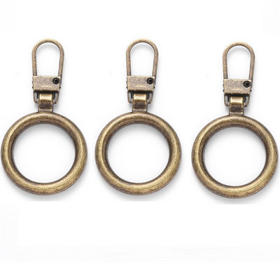 3/6 vnt. Užtrauktuko traukimo keitimas be įrankio, nuimamas stilingas užtrauktuko traukimo skirtukas Užtrauktuko slankiklis traukiamas Fix užtrauktukų remonto rinkinys džinsui