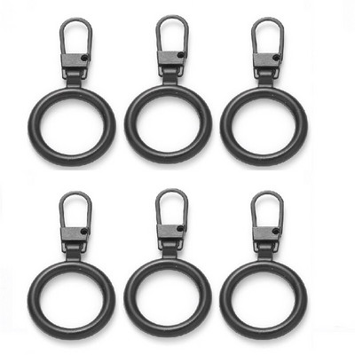 3/6 vnt. Užtrauktuko traukimo keitimas be įrankio, nuimamas stilingas užtrauktuko traukimo skirtukas Užtrauktuko slankiklis traukiamas Fix užtrauktukų remonto rinkinys džinsui