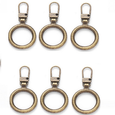 3/6 vnt. Užtrauktuko traukimo keitimas be įrankio, nuimamas stilingas užtrauktuko traukimo skirtukas Užtrauktuko slankiklis traukiamas Fix užtrauktukų remonto rinkinys džinsui