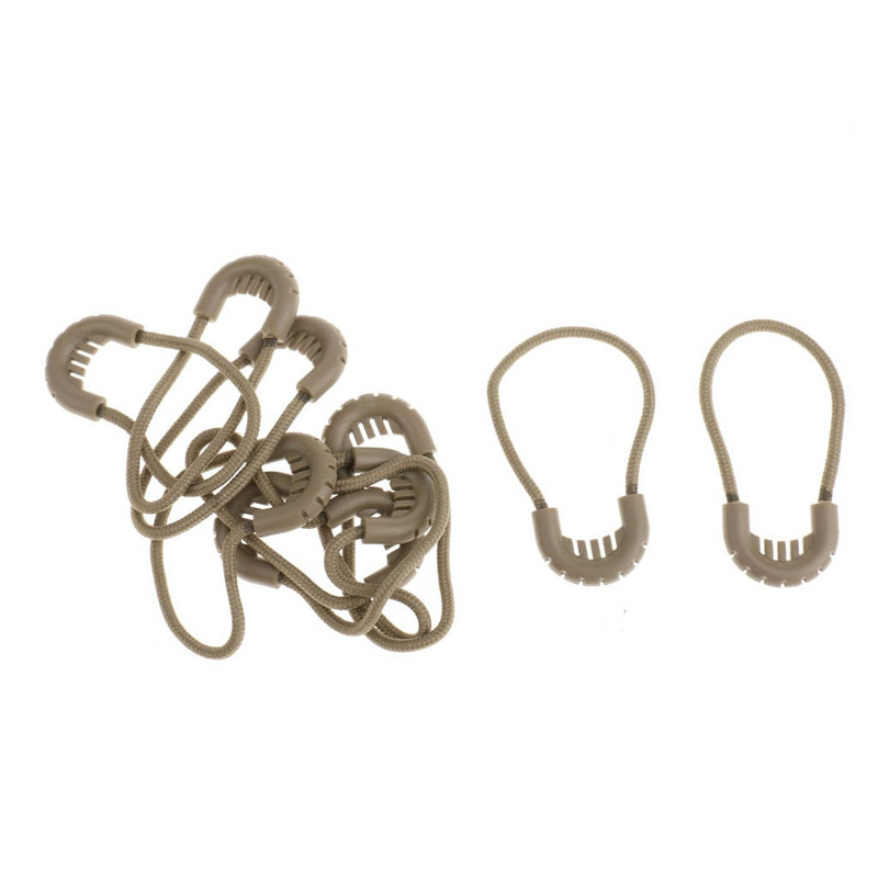 10 buc/set de cusut fermoar trage snur capete frânghie blocare extractor fermoar fermoar pentru schimb de geci de îmbrăcăminte