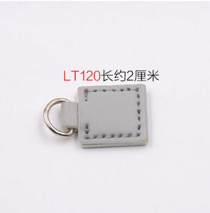 2 τμχ Δερμάτινο φερμουάρ Κεφαλή έλξης Ανθεκτικό σακίδιο πλάτης Αξεσουάρ ένδυσης Πολύχρωμο κορδόνι έλξης φερμουάρ DIY Ράψιμο ένδυσης