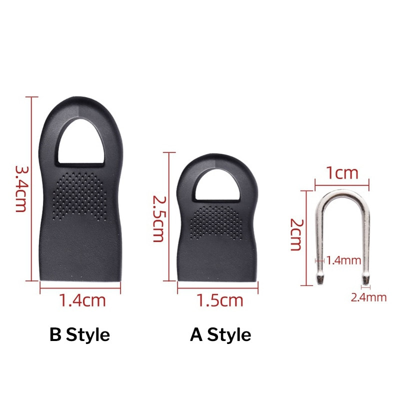 16tk 8tk riiete tõmblukk asenduseks Tõmbluku tõmmits reisikoti kohvri jaoks seljakoti tõmbluku kinnitus telgi jaoks