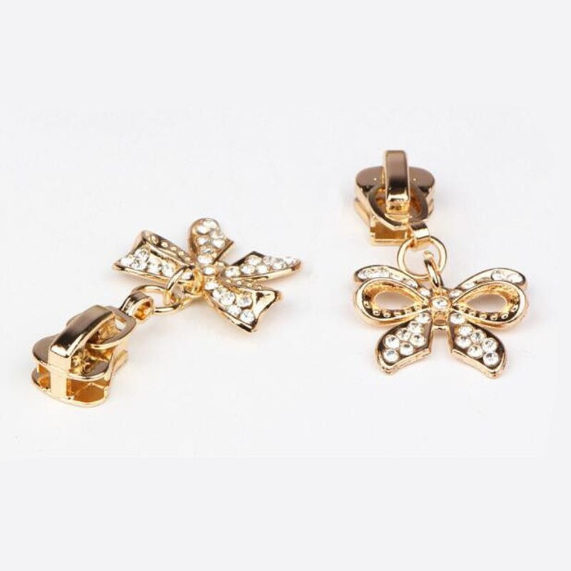 2tk tõmblukk pea metallist dekoratiivsed ripatsid tõmbluku paranduskomplektid metallist tõmblukk liugur DIY riidekott rätsepad õmblustarvikud