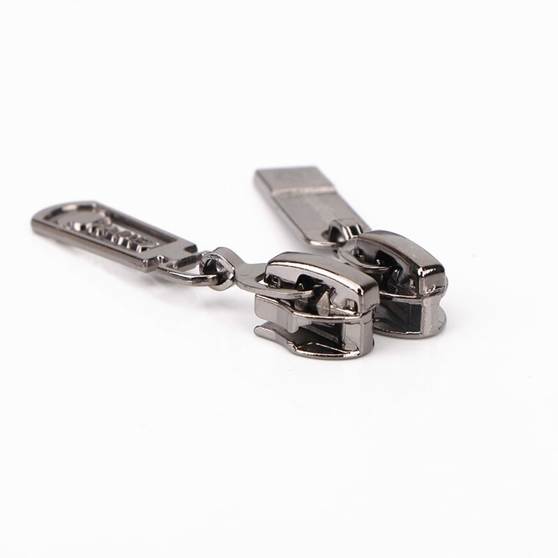 2tk tõmblukk pea metallist dekoratiivsed ripatsid tõmbluku paranduskomplektid metallist tõmblukk liugur DIY riidekott rätsepad õmblustarvikud