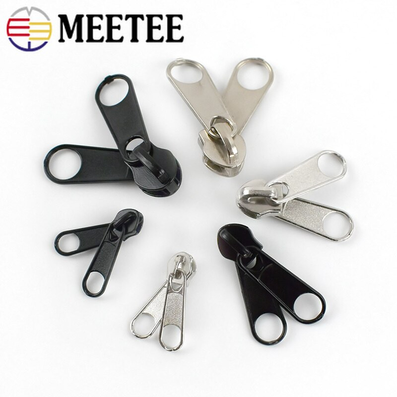 20 бр. 3# 5# 8# 10# Плъзгачи с цип за найлонов цип Багажна чанта с цип Глава на ръчна чанта Заключване на цип Комплекти за ремонт Аксесоари