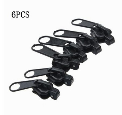 12/6 vnt. 3 dydžių universalus momentinis užtrauktuko taisymo rinkinys, keičiamas užtrauktuko slankiklis, dantų gelbėjimas, naujo dizaino užtrauktukai, rūbų siuvimas