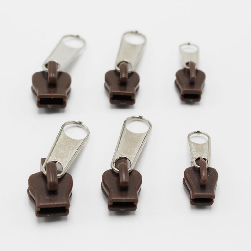 12/6 vnt. 3 dydžių universalus momentinis užtrauktuko taisymo rinkinys, keičiamas užtrauktuko slankiklis, dantų gelbėjimas, naujo dizaino užtrauktukai, rūbų siuvimas