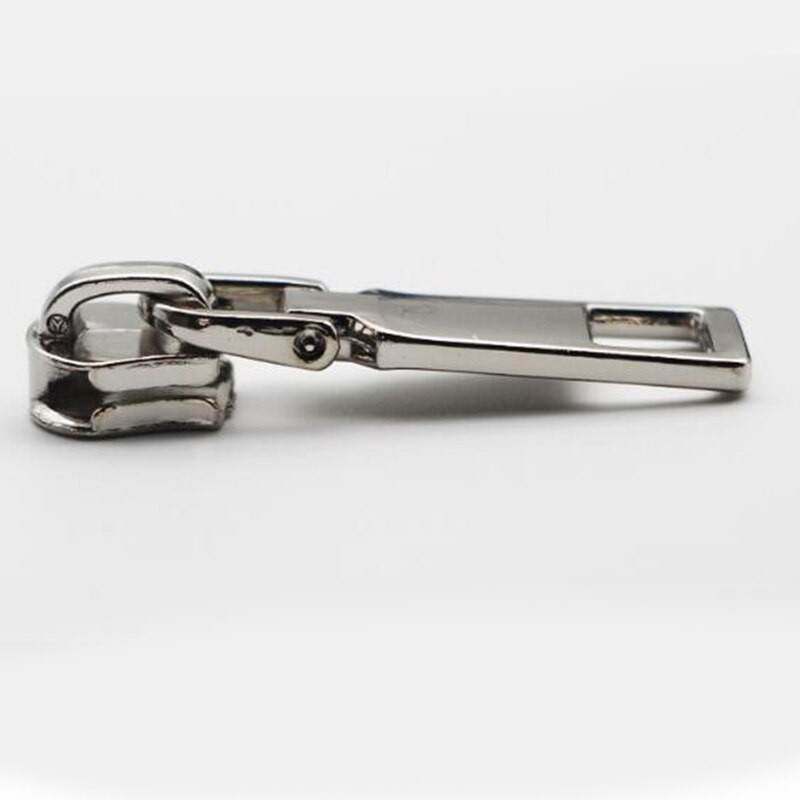 10kom 5# podebljani metalni klizači za zatvarač Povlakači za patent zatvarač Klizač za popravak glave zatvarača za kaput Komplet za popravak