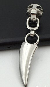 5 ks módnych 3# kovových zipsových jazdcov na bundy, oblečenie, zipsy, ťahadlá pre DIY tašky, šijacie príslušenstvo P108