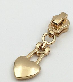 5 ks módnych 3# kovových zipsových jazdcov na bundy, oblečenie, zipsy, ťahadlá pre DIY tašky, šijacie príslušenstvo P108