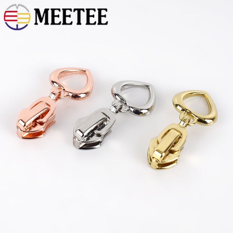 20tk Meetee 5# tõmblukuga liugurid nailonist tõmblukkude jaoks Jope riided Tõmbluku paranduskomplekt Tõmbluku pea tõmbaja isetegemise koti õmblustarvikud