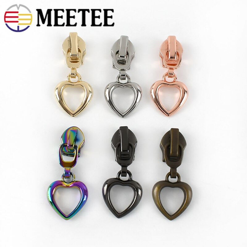 20tk Meetee 5# tõmblukuga liugurid nailonist tõmblukkude jaoks Jope riided Tõmbluku paranduskomplekt Tõmbluku pea tõmbaja isetegemise koti õmblustarvikud