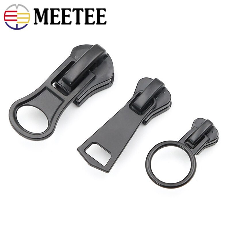 5 buc 3/5/8/10/15 # glisoare cu fermoar pentru fermoar din rășină haine fermoare jachete extractoare de cap kituri de reparație pentru cusut bricolaj accesorii