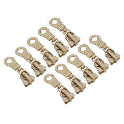 10/11kom Metalni patentni zatvarači Klizači patentni zatvarači Glava Zatvarač od legure cinka Smola Zamjena Povlači DIY Prtljažni kovčeg Rukotvorine Popravak torbi Šivanje