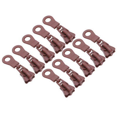 10/11kom Metalni patentni zatvarači Klizači patentni zatvarači Glava Zatvarač od legure cinka Smola Zamjena Povlači DIY Prtljažni kovčeg Rukotvorine Popravak torbi Šivanje