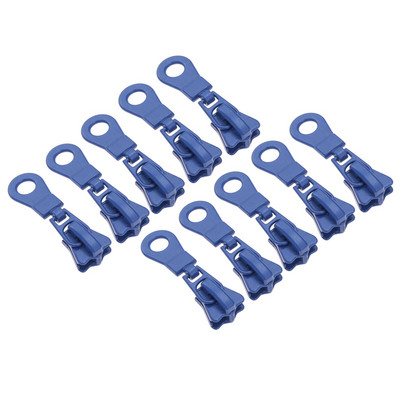 10/11kom Metalni patentni zatvarači Klizači patentni zatvarači Glava Zatvarač od legure cinka Smola Zamjena Povlači DIY Prtljažni kovčeg Rukotvorine Popravak torbi Šivanje