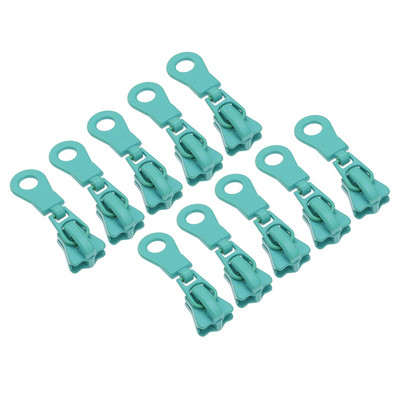 10/11kom Metalni patentni zatvarači Klizači patentni zatvarači Glava Zatvarač od legure cinka Smola Zamjena Povlači DIY Prtljažni kovčeg Rukotvorine Popravak torbi Šivanje