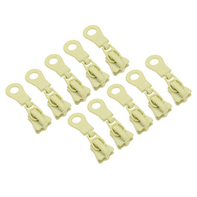 10/11kom Metalni patentni zatvarači Klizači patentni zatvarači Glava Zatvarač od legure cinka Smola Zamjena Povlači DIY Prtljažni kovčeg Rukotvorine Popravak torbi Šivanje