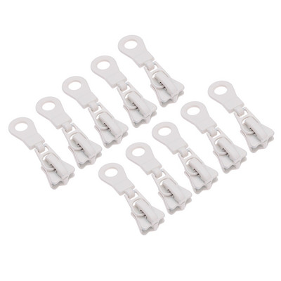 10/11kom Metalni patentni zatvarači Klizači patentni zatvarači Glava Zatvarač od legure cinka Smola Zamjena Povlači DIY Prtljažni kovčeg Rukotvorine Popravak torbi Šivanje