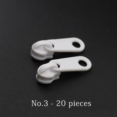 Meetee 10/20 vnt 3# 5# 8# 10# dervos užtrauktuko slankiklis, skirtas nailoniniam užtrauktukui namų tekstilės drabužių lagaminas Rankų darbo siuvimo priedas ZA244