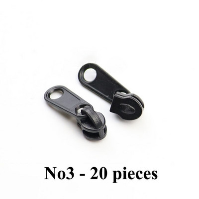 Meetee 10/20 vnt 3# 5# 8# 10# dervos užtrauktuko slankiklis, skirtas nailoniniam užtrauktukui namų tekstilės drabužių lagaminas Rankų darbo siuvimo priedas ZA244