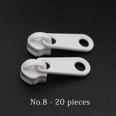 Meetee 10/20 vnt 3# 5# 8# 10# dervos užtrauktuko slankiklis, skirtas nailoniniam užtrauktukui namų tekstilės drabužių lagaminas Rankų darbo siuvimo priedas ZA244