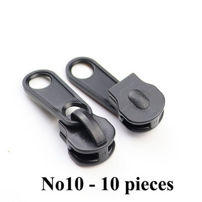 Meetee 10/20 vnt 3# 5# 8# 10# dervos užtrauktuko slankiklis, skirtas nailoniniam užtrauktukui namų tekstilės drabužių lagaminas Rankų darbo siuvimo priedas ZA244