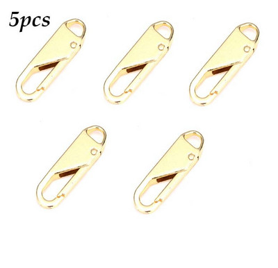 10/5 vnt Universalus užtrauktuko traukiklis, nuimamas metalinis užtrauktuko galvutės taisymo rinkinys, skirtas užtrauktuko slankikliui, „pasidaryk pats“ amatų siuvimo drabužių priedai