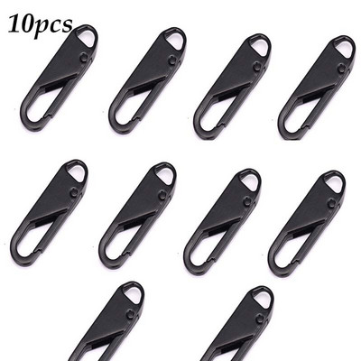 10/5 vnt Universalus užtrauktuko traukiklis, nuimamas metalinis užtrauktuko galvutės taisymo rinkinys, skirtas užtrauktuko slankikliui, „pasidaryk pats“ amatų siuvimo drabužių priedai