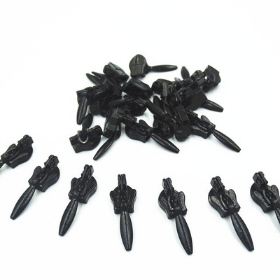 Automaatne lukk liugur 10 värvi 100 tk 3 # nähtamatu nailonspiraal isetegemise õmblustööriist