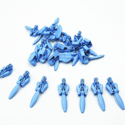 Automaatne lukk liugur 10 värvi 100 tk 3 # nähtamatu nailonspiraal isetegemise õmblustööriist