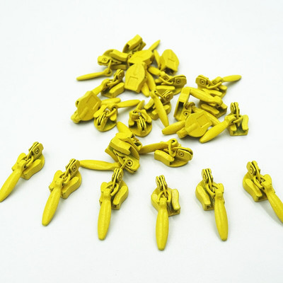 Automaatne lukk liugur 10 värvi 100 tk 3 # nähtamatu nailonspiraal isetegemise õmblustööriist