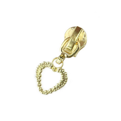 10PCS Метална глава с цип 5# Моден златен плъзгач с цип за Направи си сам Шиене на дрехи, Яке, Занаяти, Аксесоари, Шивашки инструменти, ръкоделие