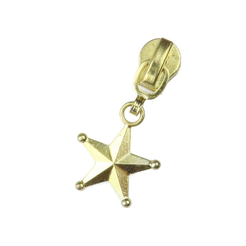 10PCS Метална глава с цип 5# Моден златен плъзгач с цип за Направи си сам Шиене на дрехи, Яке, Занаяти, Аксесоари, Шивашки инструменти, ръкоделие